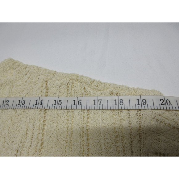 ASTR wrap front pointelle knit sweater - Picture 10 of 11